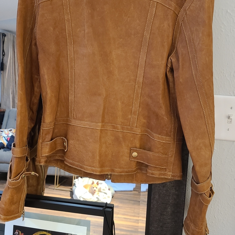 Andrew Marc Leather Jacket - Picture 6 of 14